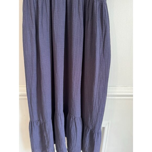 Old Navy Women Gauze Smocked Short Sleeve Dress Size XXL Plunge V-Neck Peasant - Picture 3 of 11